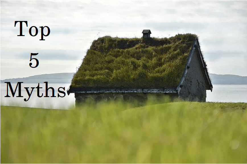 5 Myths about the Green roof and the answers for them